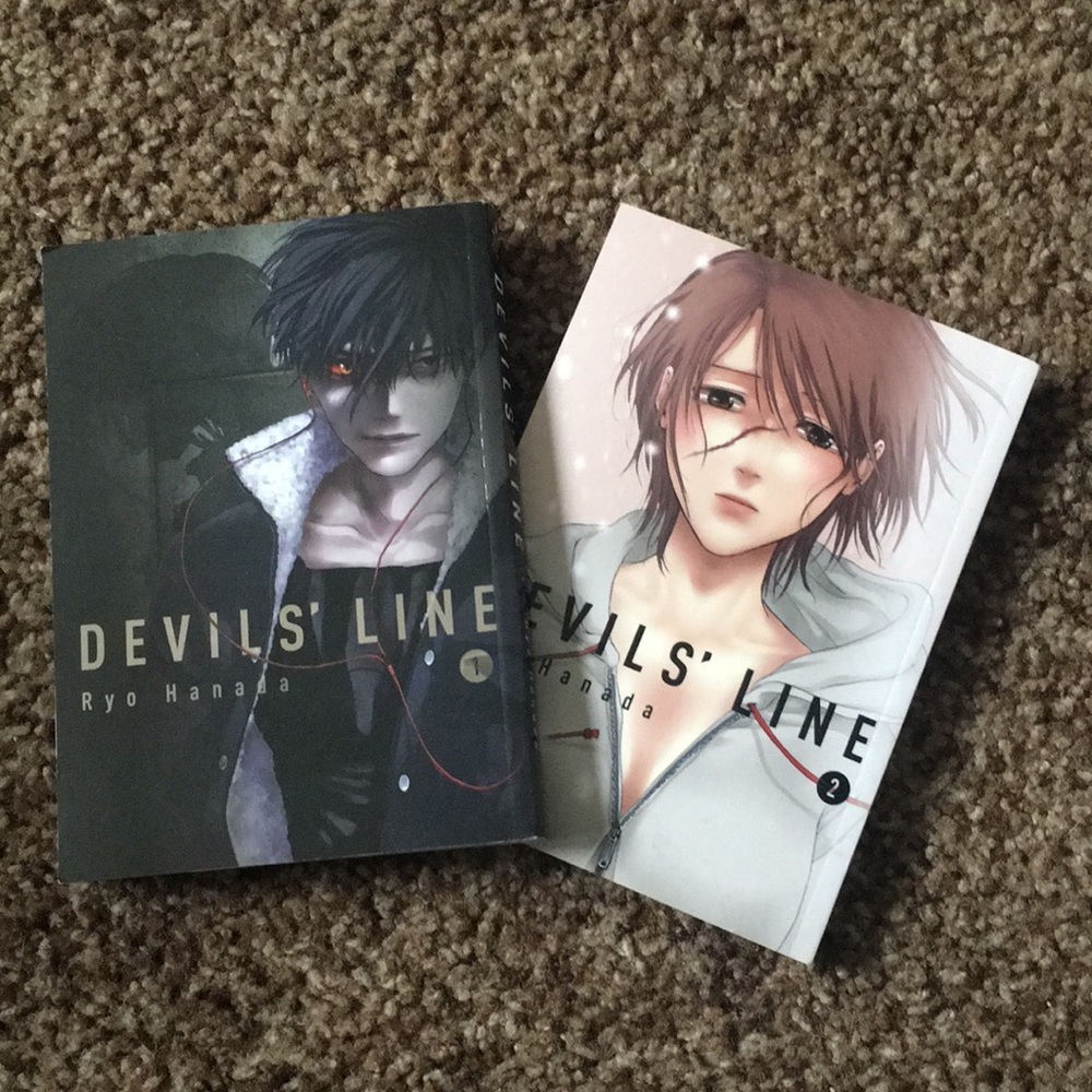 Book #1 & #2 of “Devils’ Line” by Ryo Hanada